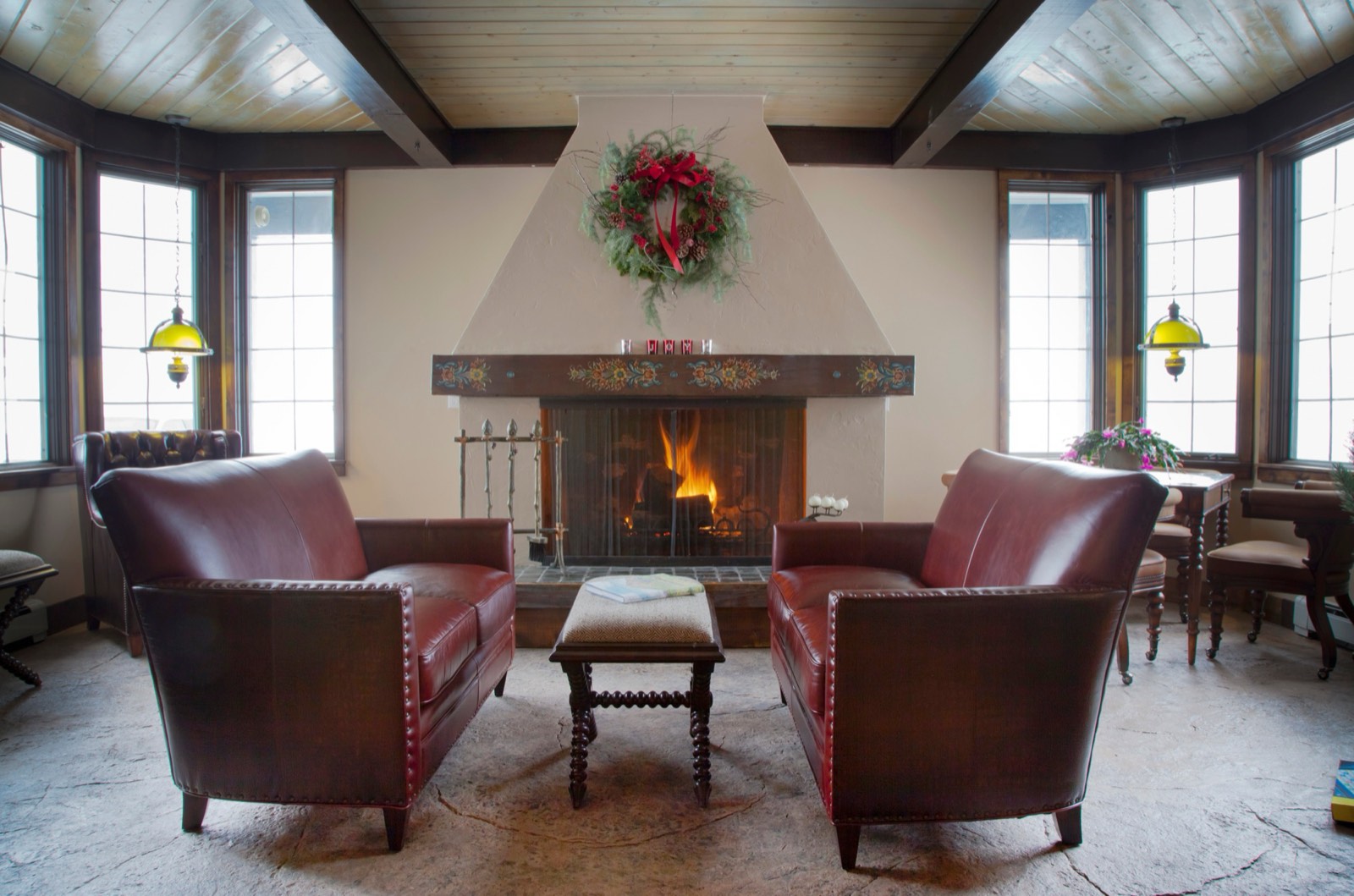 The Great Room fireplace